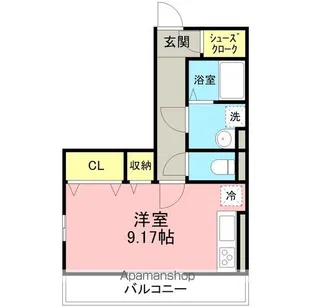 シャトレ【2階】の間取り