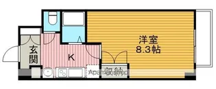 シャンヴェルジェ豊中Ⅰ【2階】の間取り