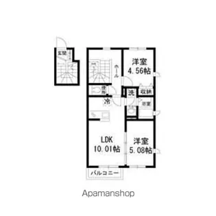 ベルセゾン【2階】の間取り