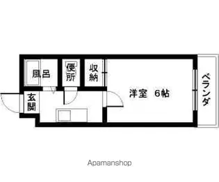 アビテⅡ【2階】の間取り