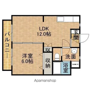 レーヴ【3階】の間取り