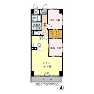 DWELL SAEKI(ドエルサエキ)【4階】の間取り