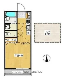 アビテ海の公園【203号室】の間取り