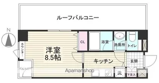 ミモザ【5階】の間取り