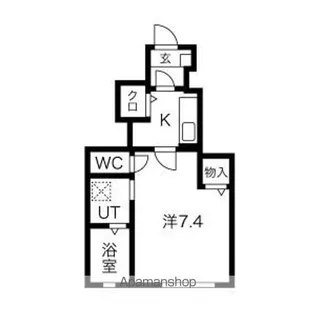 プラスR【1階】の間取り