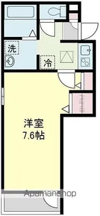 MONTBLANC大島 (モンブラン大島)【101号室号室】の間取り