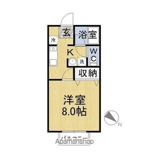 ファボルハイツ【201号室】の間取り