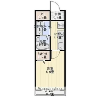 Gracia名駅【4階】の間取り