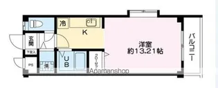プレアール東合川【3階】の間取り