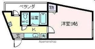 ビバーチェ桜井(末尾3)【303号室】の間取り