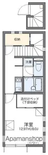 レオネクストスプリングヒル【201号室】の間取り