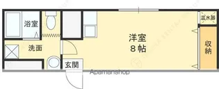 グランドビル【403号室】の間取り