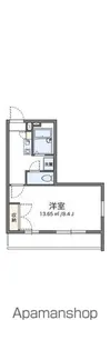 レオパレス泉【3階】の間取り