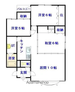 サングリーンカムイ【2階】の間取り