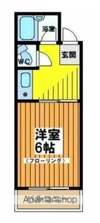参宮橋五番館【2階】の間取り