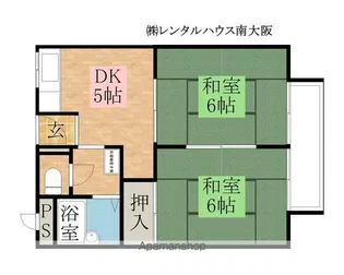 メゾンファミール【2階】の間取り
