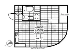 BAUWERK(バウベルク)【4階】の間取り