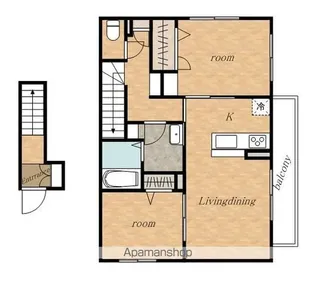 ありとほし館【2階】の間取り