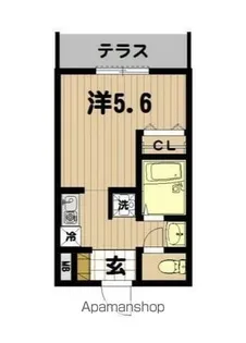 クレール六浦東【2階】の間取り