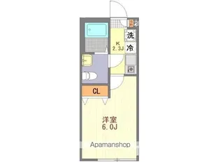 マウ溝の口【2階】の間取り