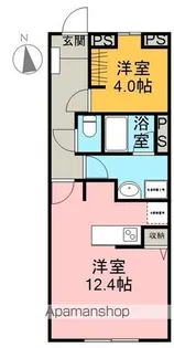 パークメラニアン【106号室】の間取り