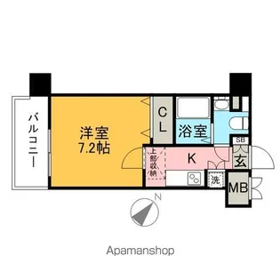 サヴォイブロードストリート【10階】の間取り