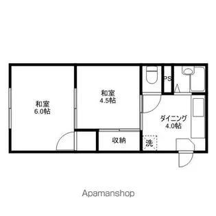 ヴィラ高島【2階】の間取り