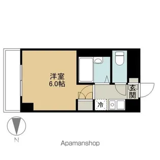 ステュディオ仙台【8階】の間取り