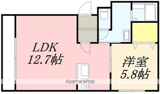 Evolcion【1階】の間取り