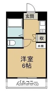 アルバトロス【2階】の間取り