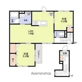 LUMINARE【2階】の間取り