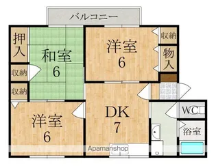 ガイアーヒルズⅠ【1階】の間取り