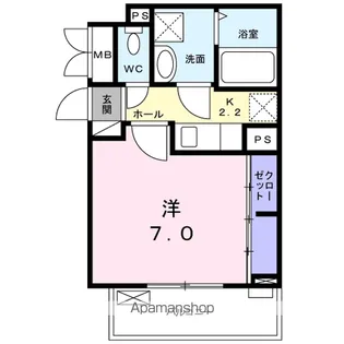 WITH【2階】の間取り