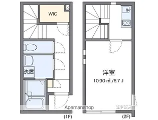 クレイノフローリ【1階】の間取り