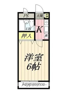 埼玉県三郷市早稲田3丁目【マンション】の間取り