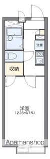 レオパレスマグノリア幕張【2階】の間取り