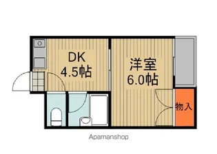 エステートTSUKUI【2階】の間取り