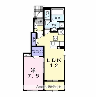 コンフォールGR Ⅱ【1階】の間取り