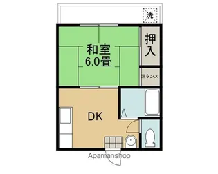 サンコーポ茜【2階】の間取り