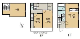 サンライズ昭和町6番館【101号室号室】の間取り