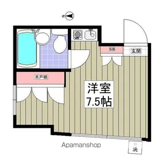 VILLA石神井【1階】の間取り