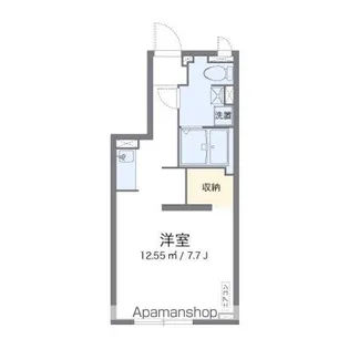 レオパレス先作イースト【202号室】の間取り