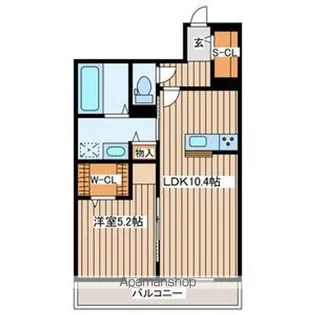 メゾン・ルチルス A【102号室号室】の間取り
