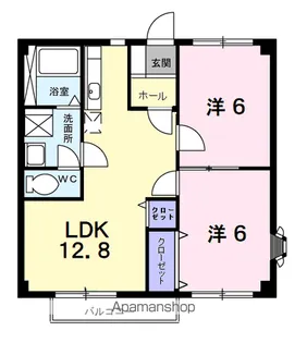 アーバンスクエアⅢ【1階】の間取り
