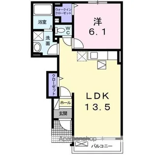 エレガンシア・ブローテⅠ【1階】の間取り