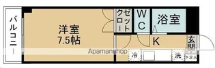 アタゴドミトリーみずほ台【504号室】の間取り