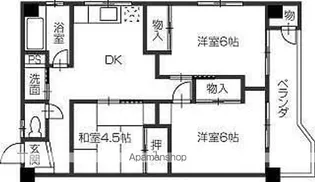 光洋ビル【5階】の間取り