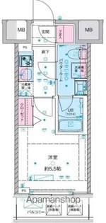 GENOVIA西川口Ⅲ【4階】の間取り
