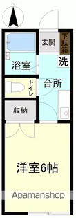 エルピースⅡ【105号室】の間取り