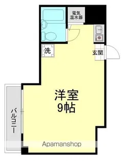 プレジデントハイツ五反田【3階】の間取り